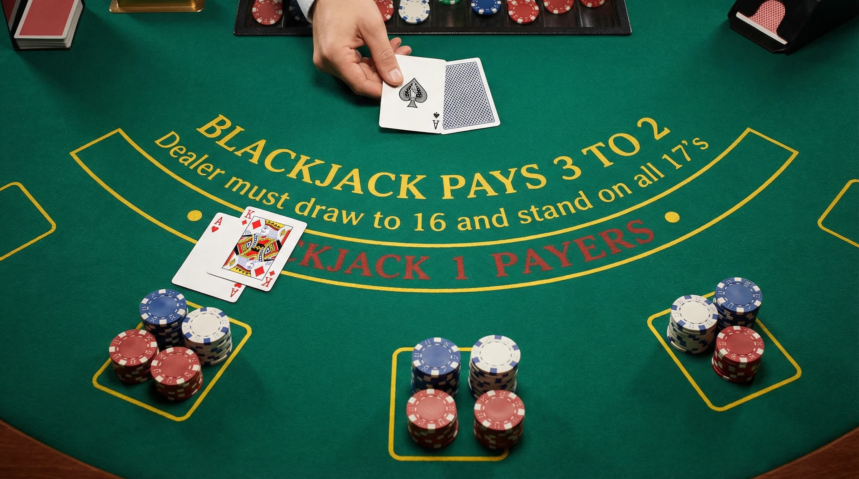 Blackjack no Ganhei Bet - Jogo de cartas 21