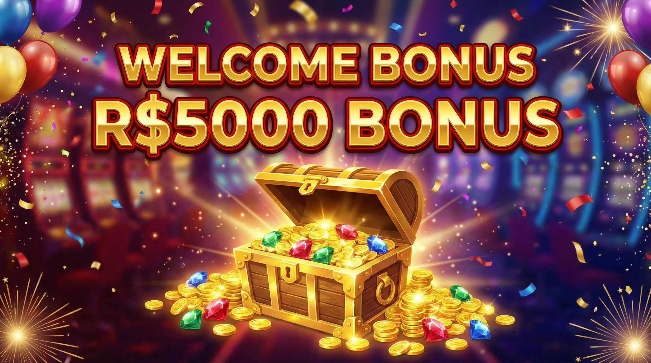 Bônus de boas-vindas Ganhei Bet R$5000